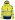 U-Power reflexní bunda DEFENDER, yellow fluo